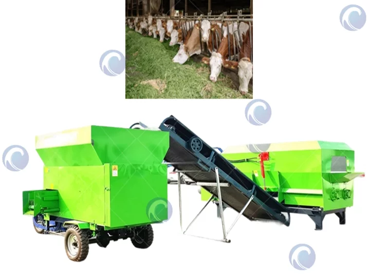 자동 사일리지 살포기