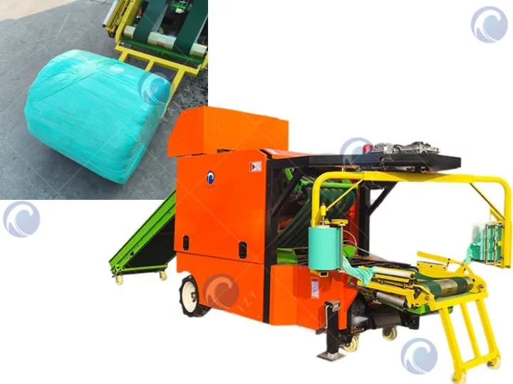 双层薄膜草料青贮包装机