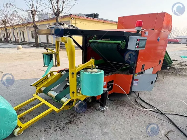 commercial silage baler