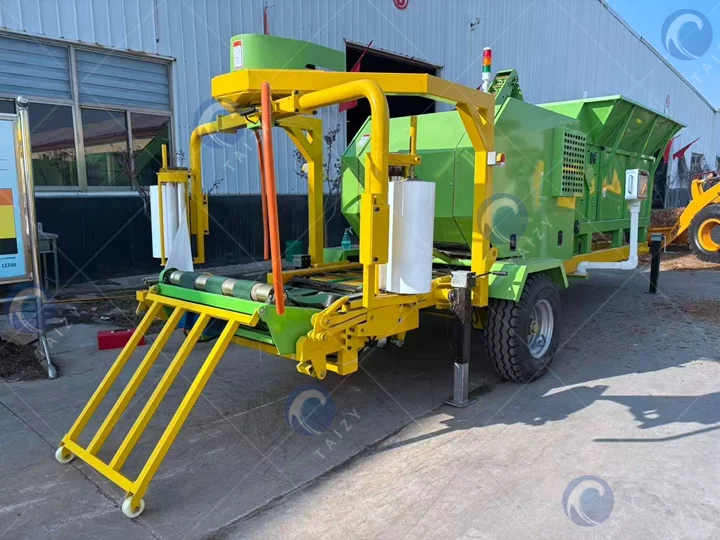 hay wrapping machine industry