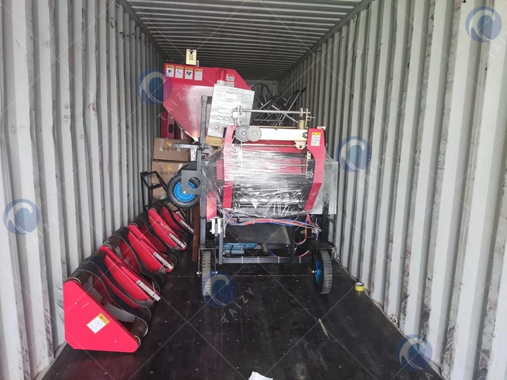 industrial silage wrapping machine
