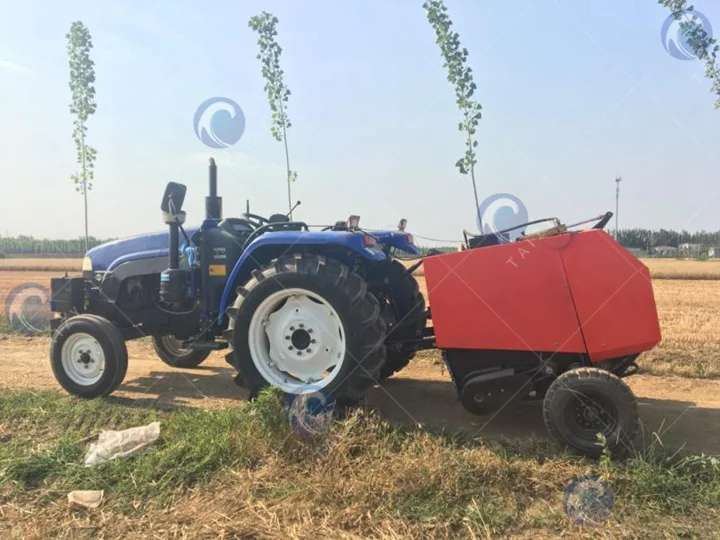Straw Pickup Baler