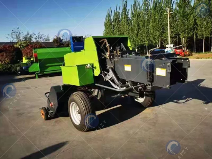 automatic Straw Pickup Baler