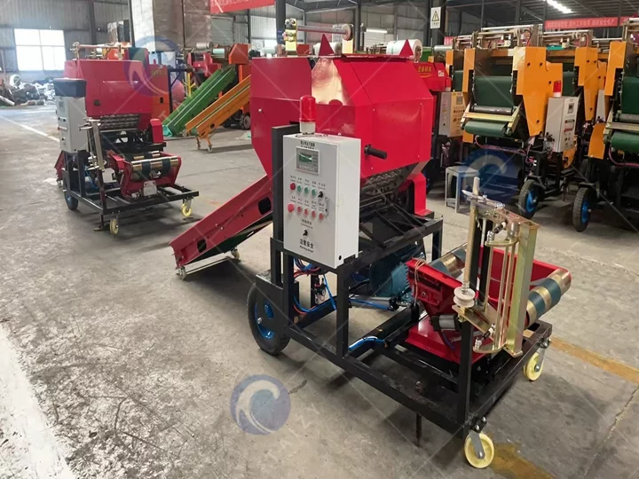 bale wrapper machine