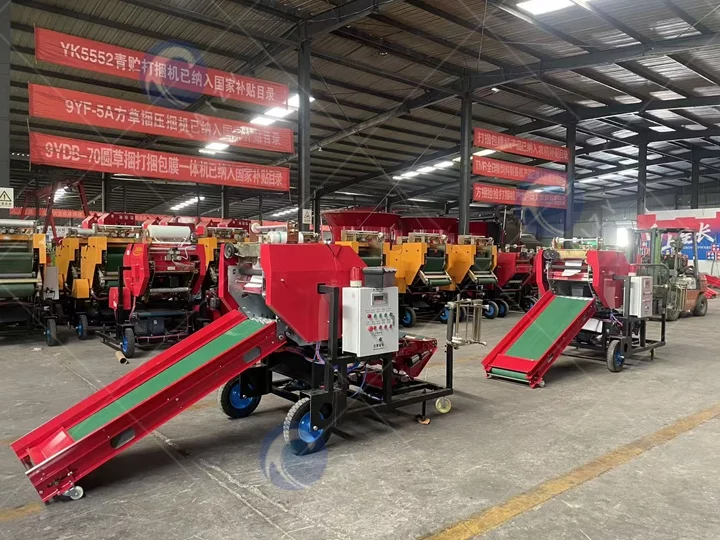 silage baler wrapper machine