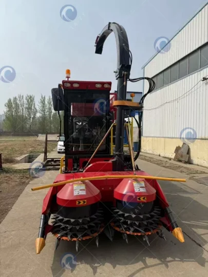 maize straw harvester