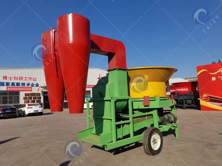 hay bale chopper for straw